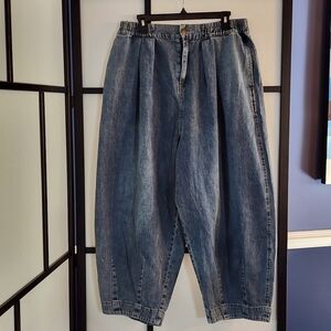 Women's Balloon Jeans, AMAZON YESNO BRAND, SZ  2XL